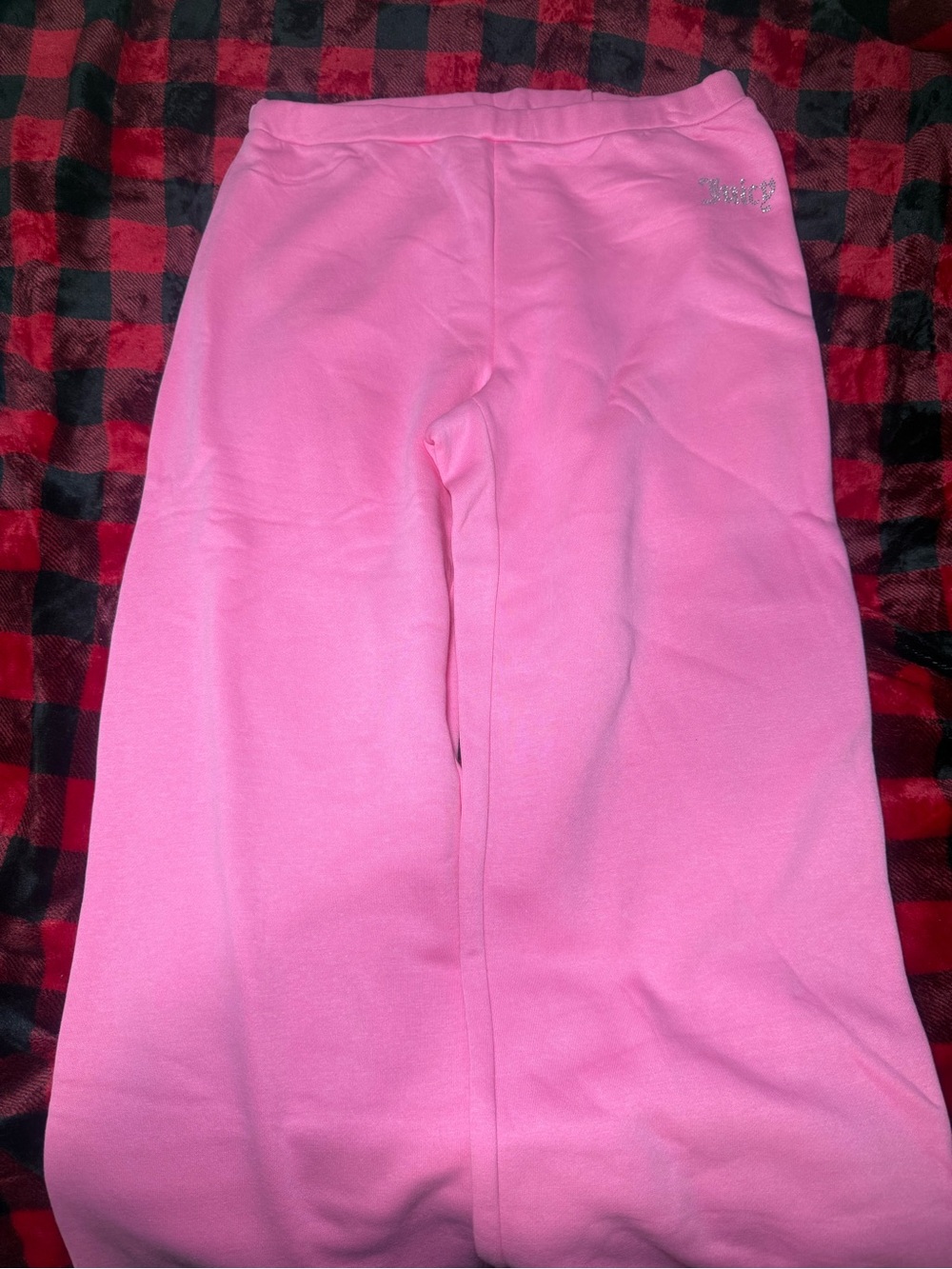 Juicy Couture Pink Track Pants with Logo